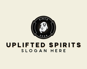 Spooky Ghost Spirit logo design