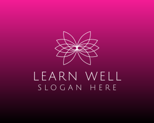 Lotus Flower Wellness Spa logo design