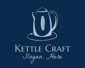 Electric Kettle Line Art logo