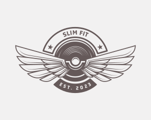 Wing Fitness Gym  logo design