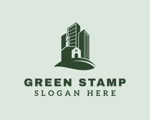 Green Property Developer logo design