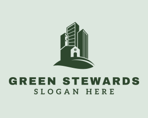 Green Property Developer logo design