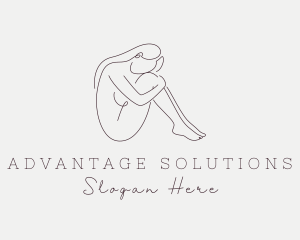 Sexy Woman Model Logo