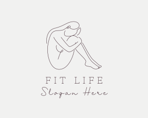 Sexy Woman Model Logo