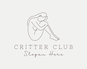 Sexy Woman Model logo design