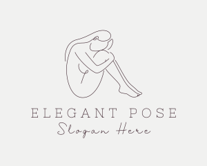 Sexy Woman Model logo design