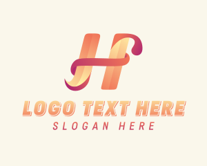 Creative Media Agency Letter H logo