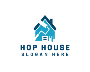 House Painting Decoration logo design