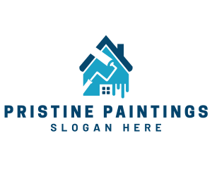 House Painting Decoration logo design