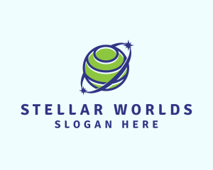 Global Business World logo design