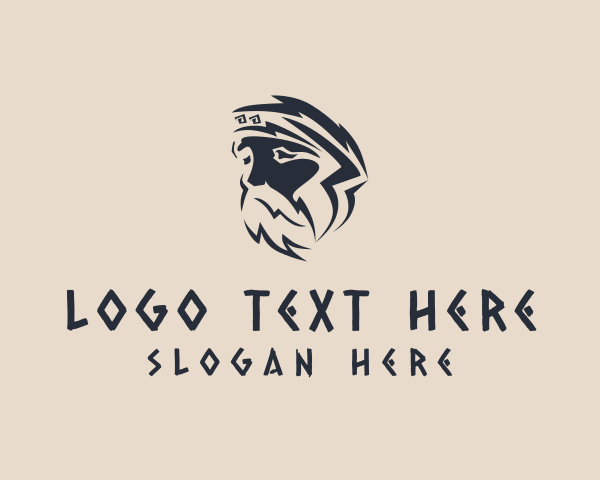 Mythology logo example 2