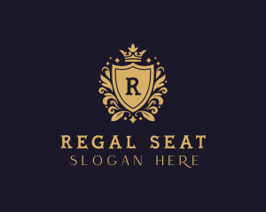 Regal Royalty Wedding logo design