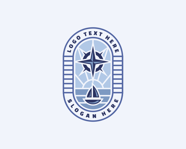 Boat Compass Sailing logo