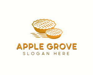 Apple Pie Pastry Dessert logo design