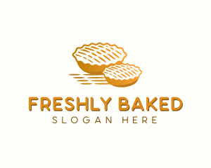 Apple Pie Pastry Dessert logo design