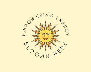 Happy Sun Shine logo design