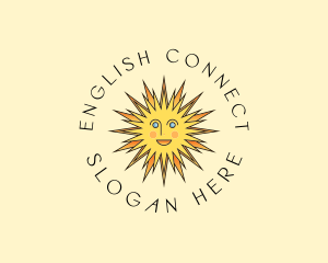 Happy Sun Shine logo design