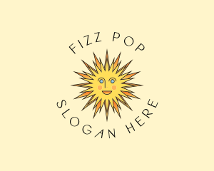 Happy Sun Shine logo design