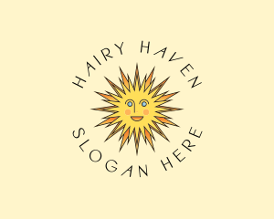 Happy Sun Shine logo design