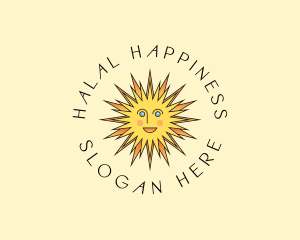 Happy Sun Shine logo design