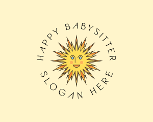 Happy Sun Shine logo design