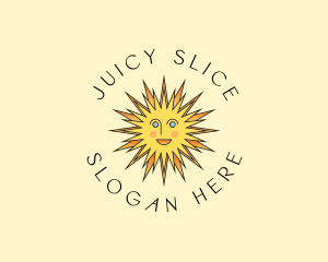 Happy Sun Shine logo design