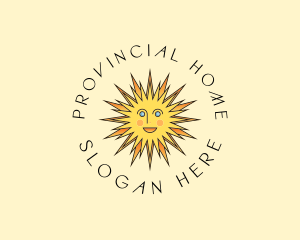 Happy Sun Shine logo design