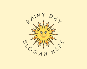 Happy Sun Shine logo design