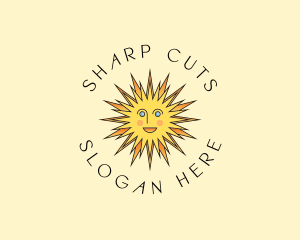 Happy Sun Shine logo design