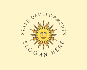 Happy Sun Shine logo design