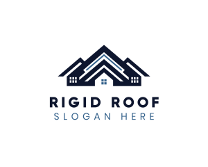 Roof Contractor Roofing logo design