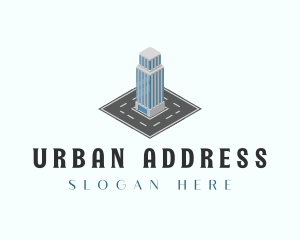 Urban Highrise Building logo design