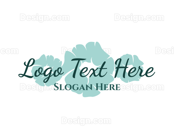 Floral Beauty Salon Logo