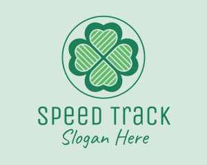 Heart Clover Leaf logo