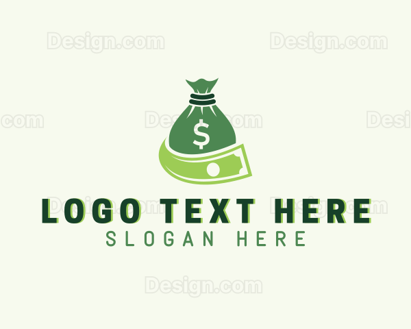 Dollar Money Bag Logo