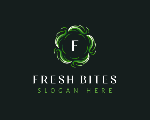 Grass Leaf Natural logo design