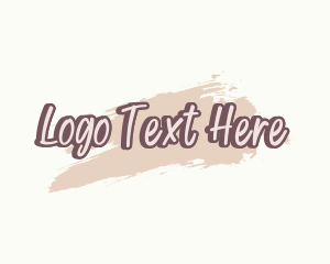 Playful Quirky Wordmark logo