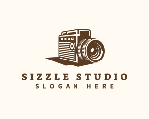 Camera Videography Studio logo design