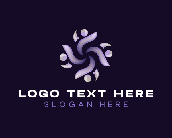 Social logo example 3