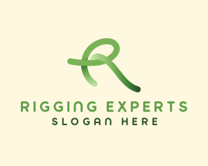 Elegant Letter R logo design