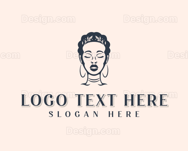 Hair Stylist Beauty Salon Logo