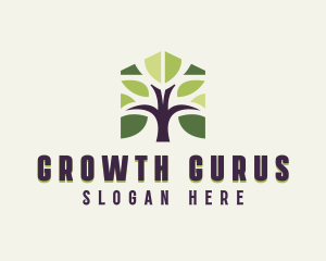 Tree Garden Farm logo design