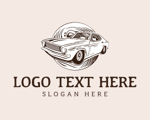 Classic Vintage Retro Car logo