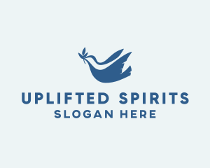 Christian Religion Dove  logo design