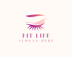 Makeup Artist Eyelashes Logo