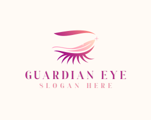 Makeup Artist Eyelashes logo design