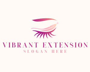 Makeup Artist Eyelashes logo design