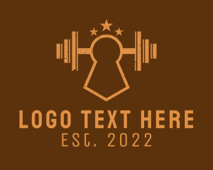 Barbell Gym Lock  logo
