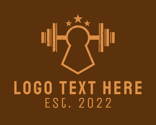 Gym Workout logo example 3