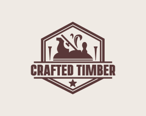 Handyman Carpentry Woodwork logo design